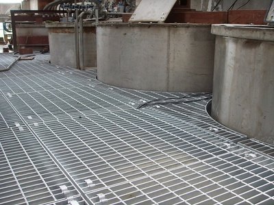化工装置结构钢格栅板平台盖板